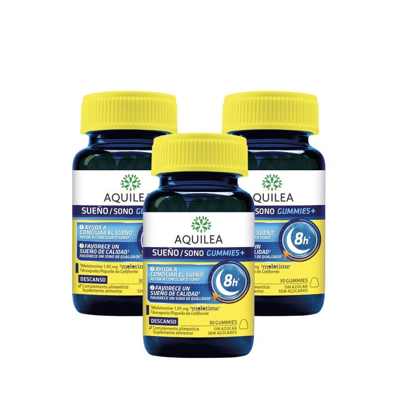 Aquilea Sueño Gummies+ Triplo 3x30 Comprimidos