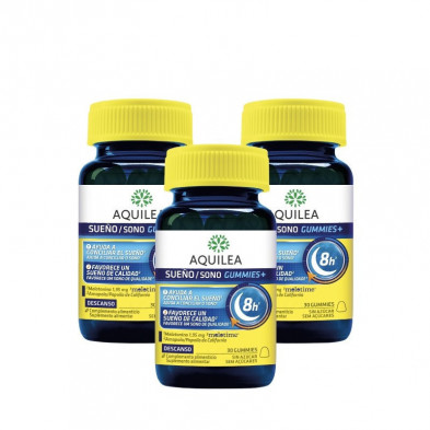 Aquilea Sueño Gummies+ Triplo 3x30 Comprimidos