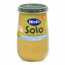 Solo Menestra de Verduras con Dorada 190 g  Hero Baby