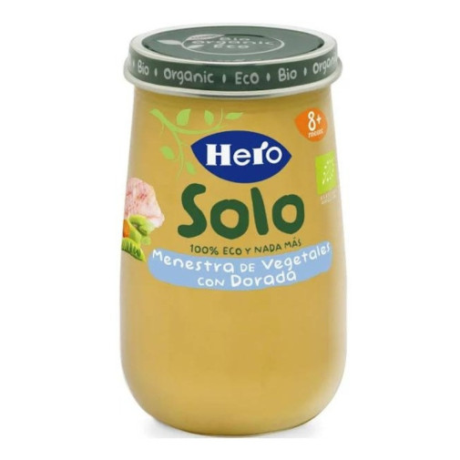 Solo Menestra De Verduras Con Dorada 190 G  Hero Baby