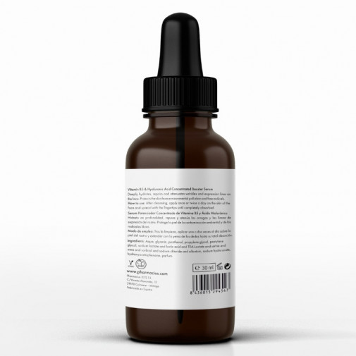 Sérum Concentrado Vitamina B5 + Ácido Hialurónico 30 Ml Pharmacius Cosmetics