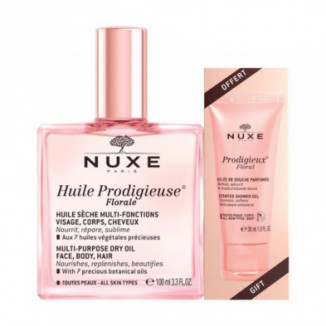 Huile Prodigieuse Florale 100 ml + Prodigieux Floral Gel De Ducha 30ml Nuxe