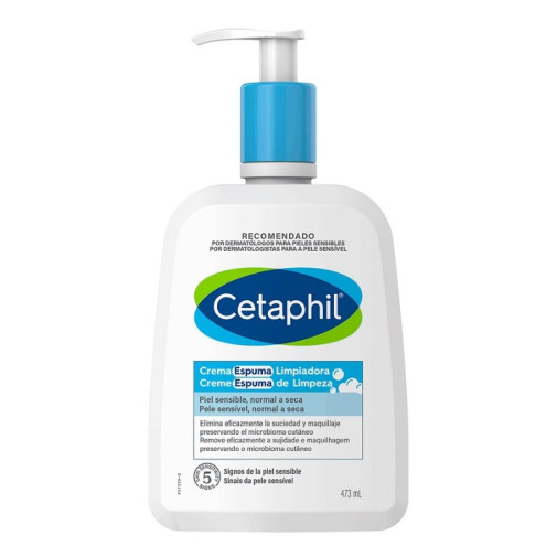 Crema Espuma Limpiadora Facial 473 Ml Cetaphil