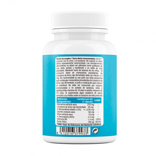 Colesterol 60 Cápsulas Vegetales Pharmacius Lab