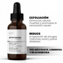 Solución Exfoliante 12% AHA + 2% BHA 30 ml Pharmacius Cosmetics