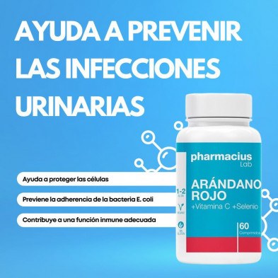 Arándano Rojo 60 comprimidos Pharmacius Lab