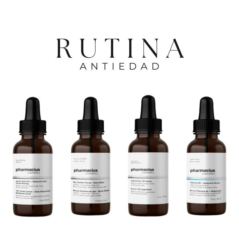 Rutina Antiedad Pharmacius Cosmetics