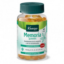 Kneipp Gummies Memoria 60 uds