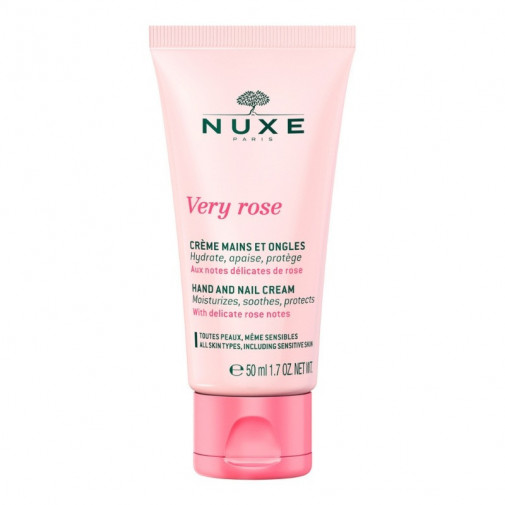 Very Rose   Crema De Manos Y Uñas 50ml Nuxe
