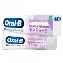 Oral B Pasta 3D White Express Blancura Brillante 75ml