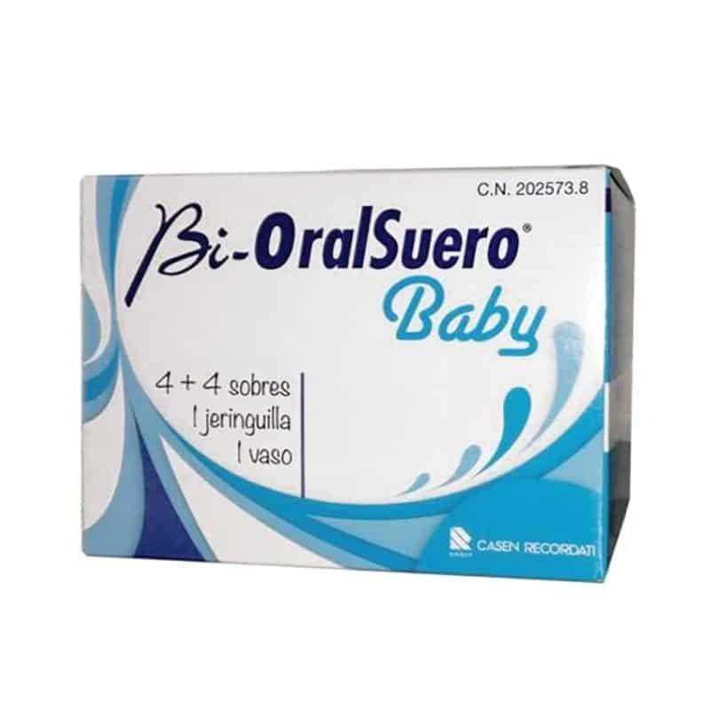 Casen Recordati Bi-Oralsuero Baby 4+4 Sobres