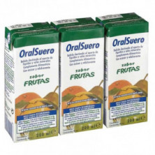 Casen Recordati Oralsuero Frutas 200 ml Pack de 3