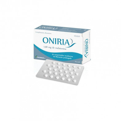 Oniria con Melatonina 1,98 mg 30 Comprimidos Recubiertos de Liberación Prolongada