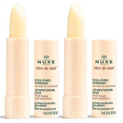 Nuxe Reve De Miel Stick De Labios Hidratante 2x4 G Duplo