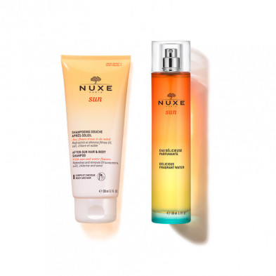 Nuxe Sun Coffret Verano Agua Deliciosa Perfumada 100ml + Champú After Sun 200ml