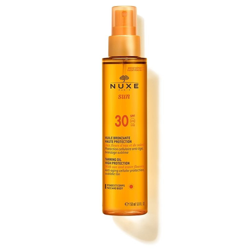 Nuxe Sun Aceite Bronceador Rostro y Cuerpo SPF30 150 ml