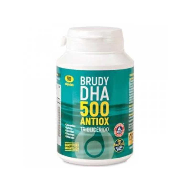 Brudy Dha 500 Antioxidante 90 Capsulas Brudylab