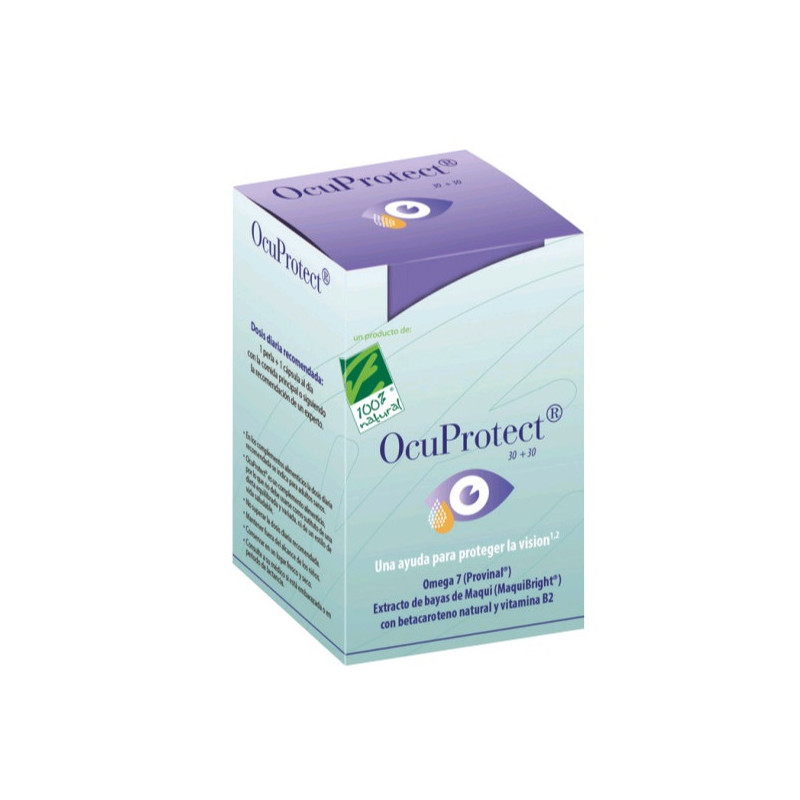 Ocuprotect 30 Comprimidos + 30 Capsulas Vegetales Cien Por Cien Natural