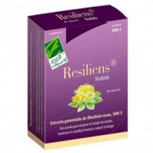 Resiliens Rodiola 40 Capsulas Cien Por Cien Natural