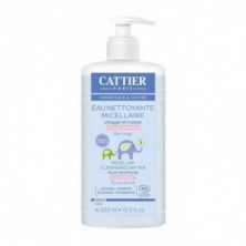 Agua Limpiadora Micelar Cara Y Cuerpo Bebe 500 ml Cattier