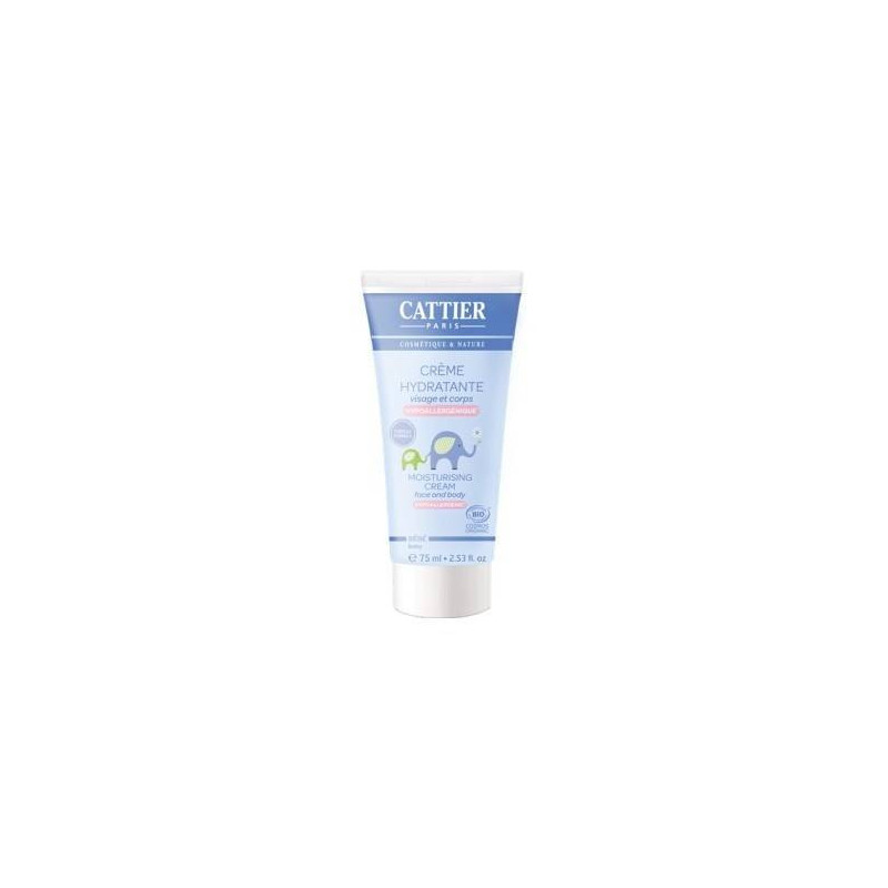 Crema Hidratante Cara Y Cuerpo Bebe 75 ml Cattier