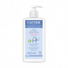 Gel De Baño Cabello Y Cuerpo Bebe 500 ml Cattier