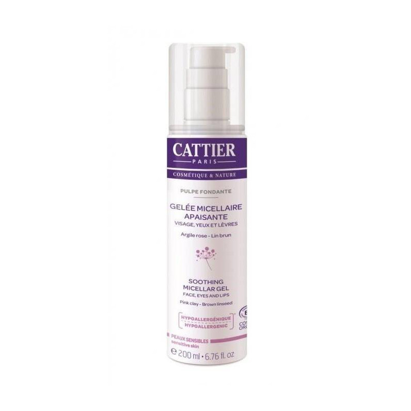 Gel Micelar Calmante 200 ml Cattier