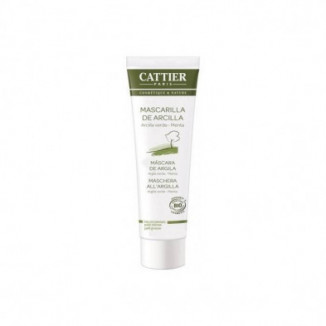 Mascarilla De Arcilla Verde Pieles grasas 100 ml Cattier