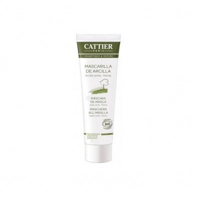 Mascarilla De Arcilla Verde Pieles grasas 100 ml Cattier