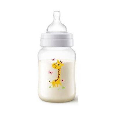 Biberon Anti-Colico Safari Jirafa 260 ml Scf821/12 Philips Avent