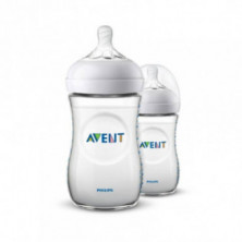 Biberon Natural 260 ml Pack 2 Unidades Scf033/27 Philips Avent