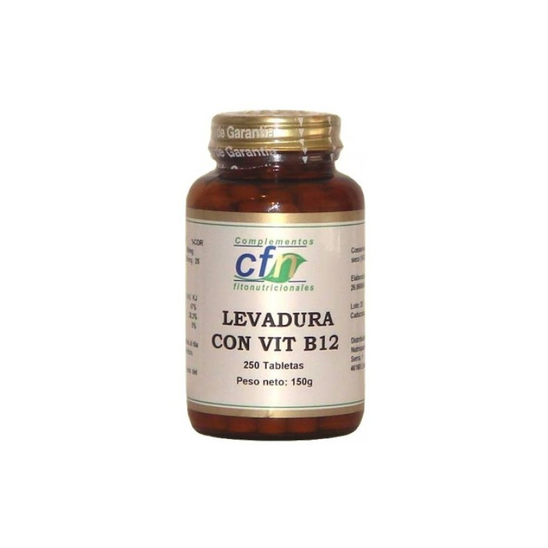 Levadura Con Vitamina B12 250 Comprimidos CFN