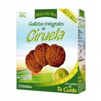 Galleta Fibro Ciruela 500 gr Hijas De Sol