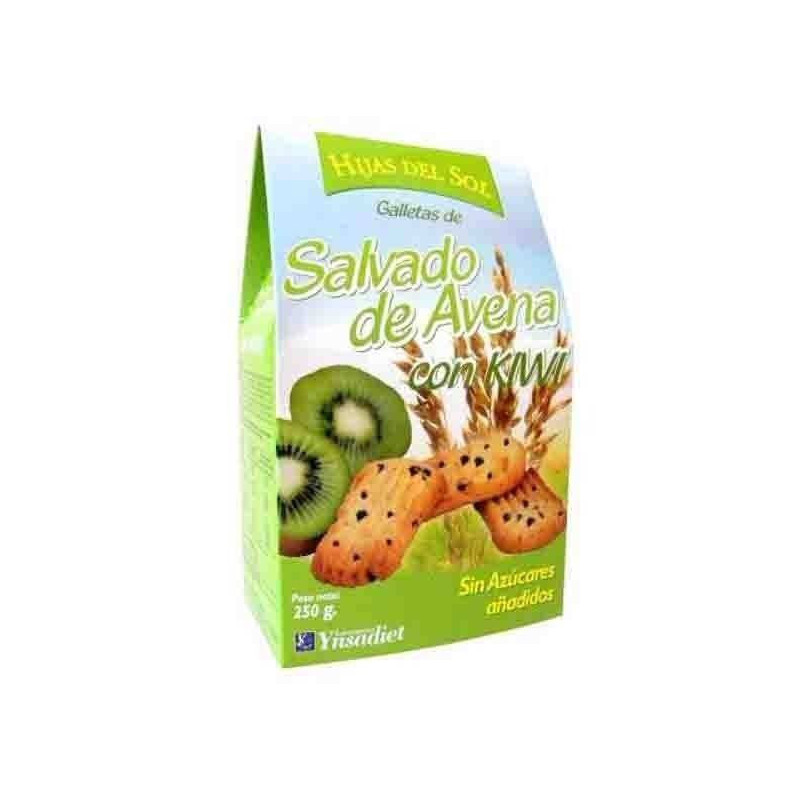 Galletas de Salvado de Avena con Kiwi 250 gr Hijas De Sol