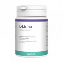 L-lisina 500 mg 100 Comprimidos Codival