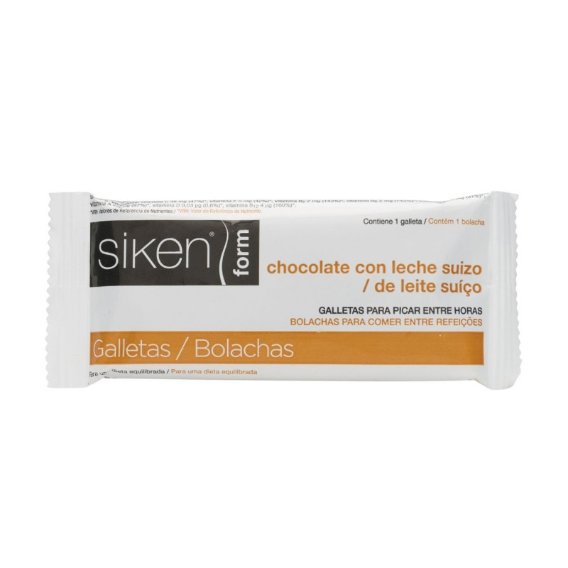 Sikenform Galletas Chocolate Con Leche 32 Unidades