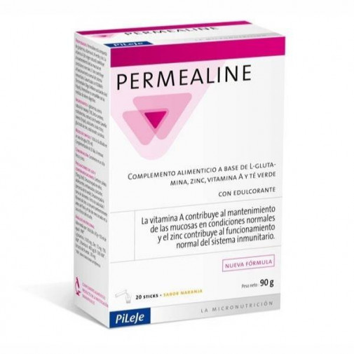 Pileje Permealine 20 Sticks Sabor Naranja