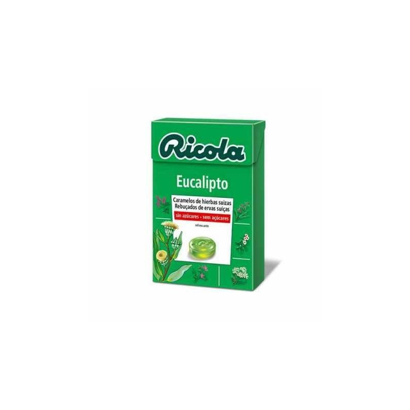 Caramelos Ricola S/a 50 gr Eucalipto