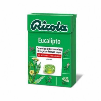 Caramelos Ricola S/a 50 gr Eucalipto