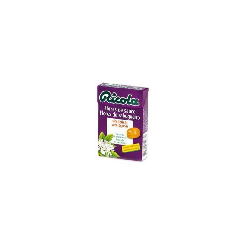 Caramelos Ricola S/a 50 gr Sauco