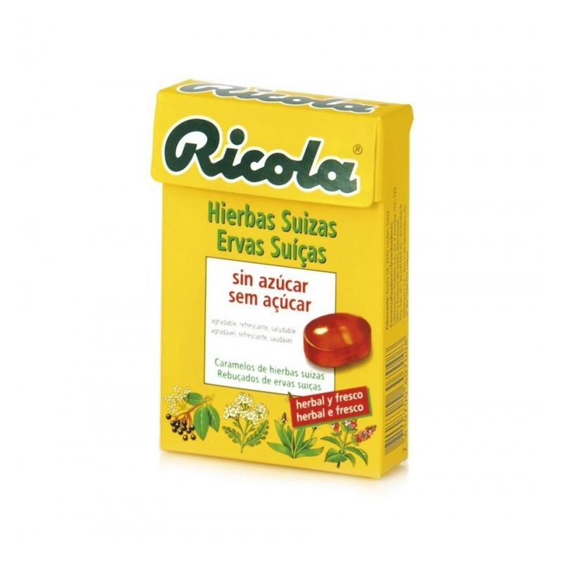 Caramelos Ricola S/a 50 gr Hierbas