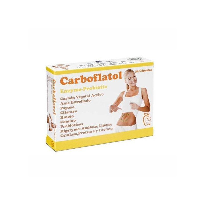 Carboflatol 30 Cápsulas 500 mg Dis