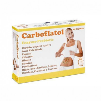 Carboflatol 30 Cápsulas 500 mg Dis