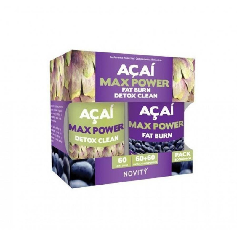 Acai Max Power 60 Cápsulas+60 Comprimidos Dietmed