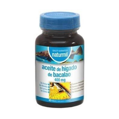 Aceite De Higado De Bacalao 400 mg 45 Perlas Dietmed