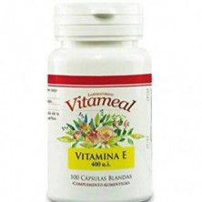 Vitamina E 400 Ui D-alpha Tocopherol 100 Cápsulas Vitameal