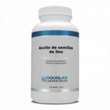 Aceite De Semillas De Lino 1000 mg 100 Perlas Douglas Laboratories