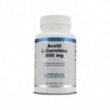 Acetil-L-Carnitina 500 mg 60 Cápsulas Douglas Laboratories