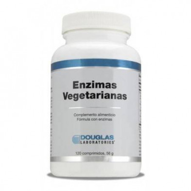 Enzimas Vegetarianas 120 Comprimidos Douglas Laboratories