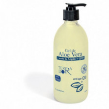 Gel Aloe Vera Con Argan y Q10 Derbos 500 ml